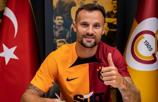 Galatasaray'da Haris Seferovic'in sözleşmesi feshedildi