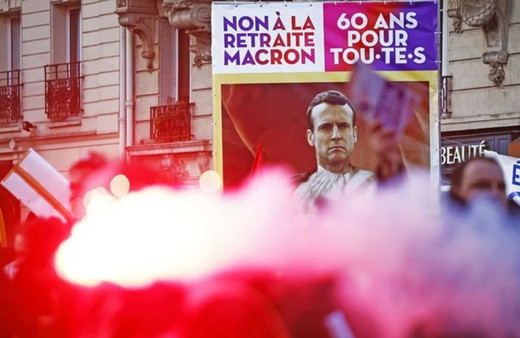 Fransa'da bir kez daha emeklilik reformu protesto edildi