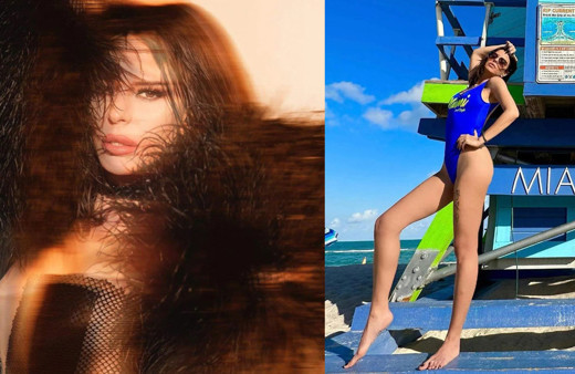 Simge Sağın kış günü yazı getirdi! Miami'deki bikinili pozları büyüledi