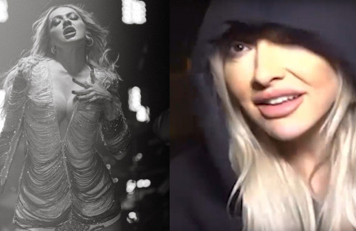 Hadise o soruyu duyunca tepki gösterdi! Kaçmaya çalışırken kafasını vurdu