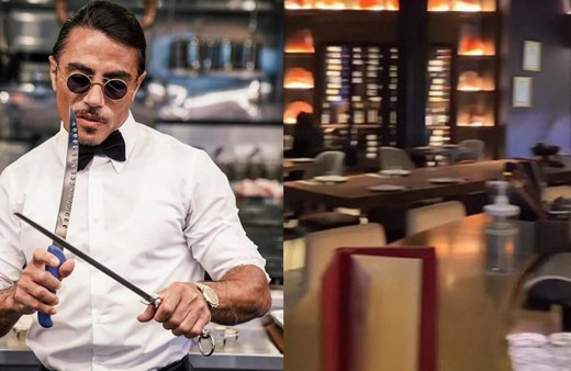 Nusret’in restoranına giden fenomen şoke oldu! Fiyatları görünce küçük dilini yuttu