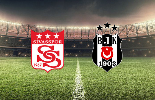 Beşiktaş, Sivasspor'a mağlup oldu