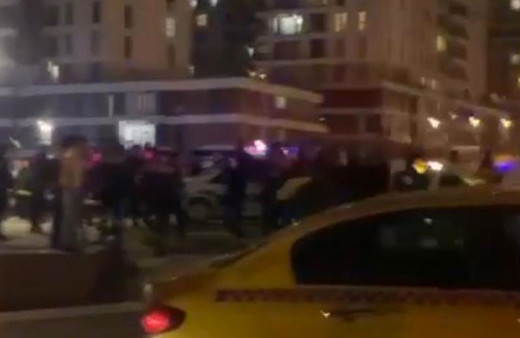 Başakşehir'de taksiciler arasında 'Benim bölgemde bekledin' kavgası