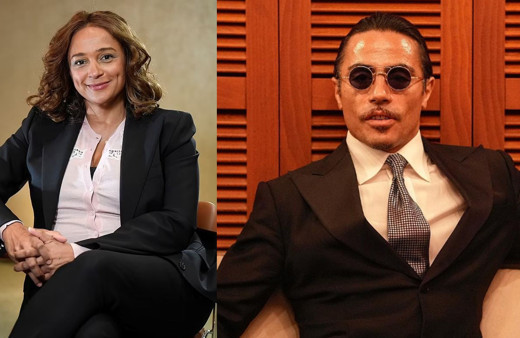 Nusret her şeyden habersiz elleriyle yedirdi! Kadın müşteri bakın kim çıktı Interpol peşinde