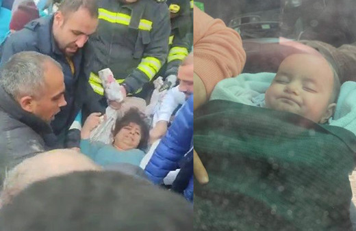 Hatay'da 36 saat sonra gelen mucize! Yusuf bebek, kardeşi ve annesiyle birlikte kurtarıldı