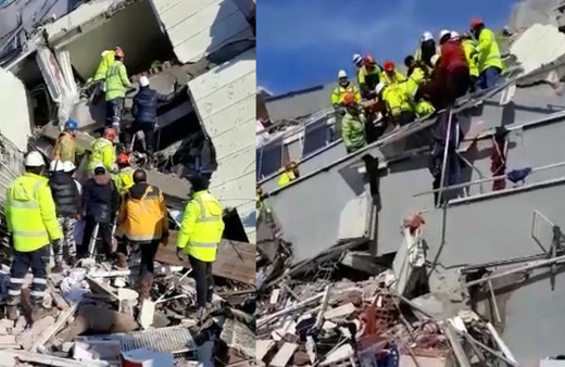 Maden işçileri Kahramanmaraş’ta! 2 kişi enkaz altından 34 saat sonra sağ çıkarıldı