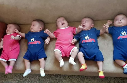 Suudi Arabistan'dan kurtarılan beşiz bebeklerden 4'ü depremde hayatını kaybetti!