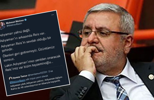 Mehmet Metiner deprem üzerinden siyasetin dibine vurdu! Tepkiler üzerine sildi