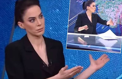 Show TV Ana Haber spikeri Dilara Gönder canlı yayında çıldırdı! “Böyle ölümlü ders mi olur hocam"