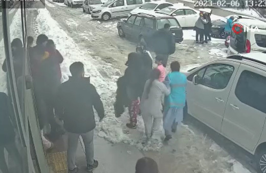 Depremin yeni görüntüleri ortaya çıktı! Korku dolu anlar kameralara böyle yansıdı