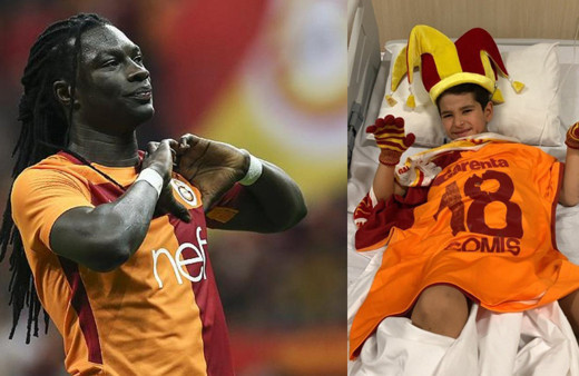 Gomis'ten minik depremzedeye destek mesajı: "Aslan Ege yeğenim oldu"