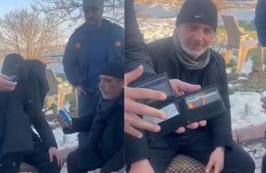 Yardım için gönderilen montun cebinde cüzdan unutuldu! Depremzede o cüzdanı geri teslim etti