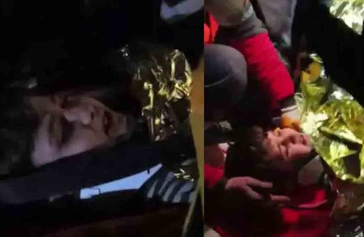 Minik Yiğit duygusal anlar yaşattı! Korku dolu 161 saati anlattı: "Abimin sesi geliyordu ama..."