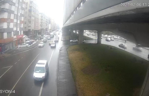 Kahramanmaraş'taki 7.6'lık depremin şiddeti Kayseri'de böyle hissedildi