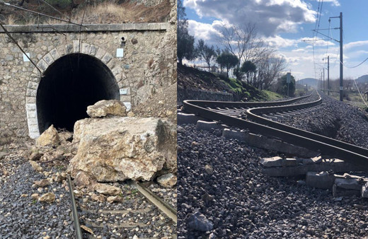 Depremin tel gibi büktüğü tren rayları onarılıyor: Toplam uzunluğu bin 275 kilometre!
