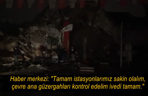 Kahramanmaraş'taki depremin ilk anları polis telsizinde! Patlamalar oluyor merkez...
