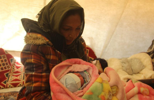 Depremden 12 gün sonra 04.17’de yedinci çocuğunu dünyaya getirdi