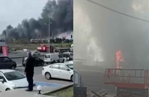 Esenyurt'ta korkutan fabrika yangını! Dumanlar her yeri kapladı