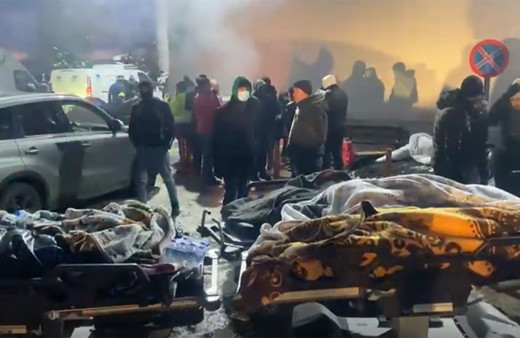 Hastane önünde cenazeler sıra sıra! Burası Elbistan Devlet Hastanesi, teslim edilmeyi bekliyorlar