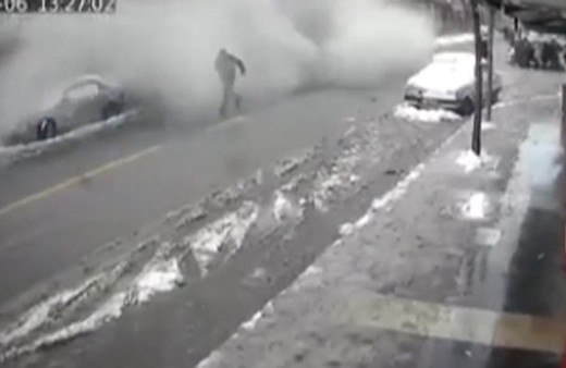 13 kişinin öldüğü Yetiş apartmanının yakılmanı anı görüntüleri ortaya çıktı