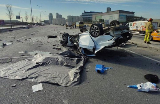 Başakşehir'de feci kaza! Ailesi olay yerine geldi sinir krizi geçirdi