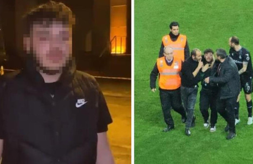 Dostluk maçında ortalığı karıştıran taraftar: Çok büyük şerefsizlik yaptım
