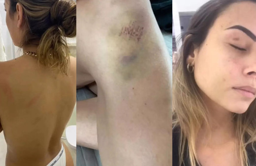 Süper Lig'in eski yıldızı eşini öldüresiye dövdü! Dehşete düşüren görüntüler ortaya çıktı