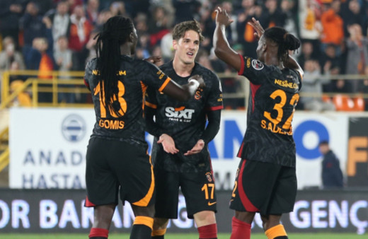 Zaniolo ilk golünü attı! Galatasaray Alanyaspor'u farklı devirdi