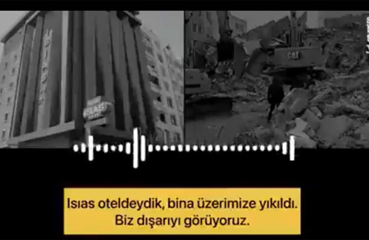 Adıyaman'da İsias Otel enkazının altından gönderilen ses kaydı! Erdoğan 'helallik ' istemişti
