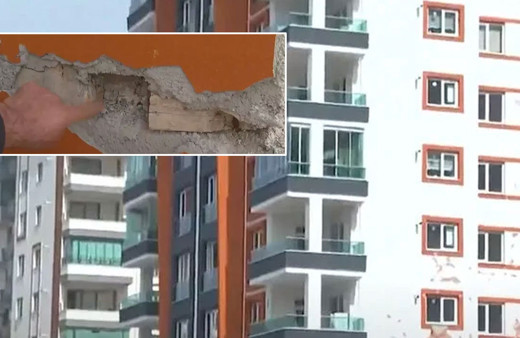 Malatya'nın en lüks sitelerindendi 3 yıl önce yapıldı kolonlar incelendi çıkanlar şoke etti