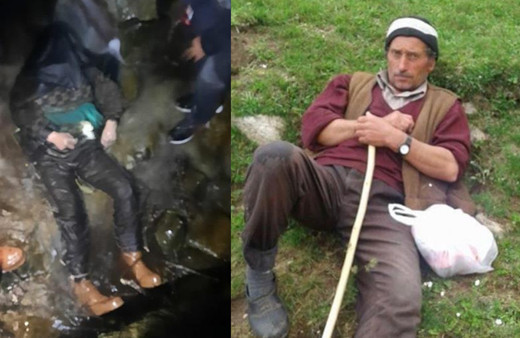 Rize'de hayvanlarının peşine giden çobanın derede cansız bedeni bulundu