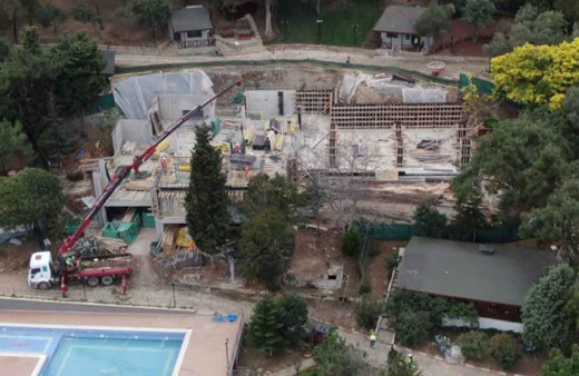 Büyükada'da ‘Basit onarım’ adı altında inşaata başladılar! Kaçak inşaat havadan görüntülendi