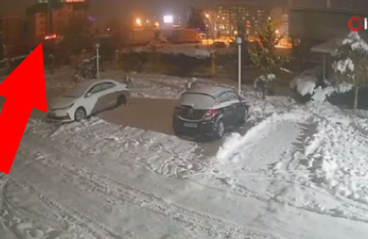 İlk depremde yerle bir oldu! Malatya’da rezidansın çökme anı çok korkunç!