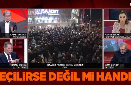 Ahmet Hakan'ın 'seçilirse' ısrarı yayına damga vurdu! Zafer Şahin 'geçmiş olsun' dedi