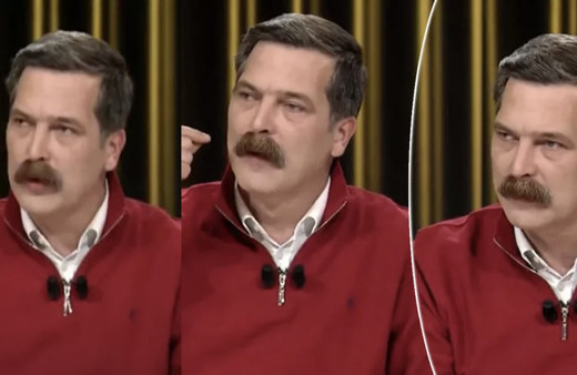 Erkan Baş'ı canlı yayında terleren soru: Mustafa Kemal Atatürk'e düşman mısınız?