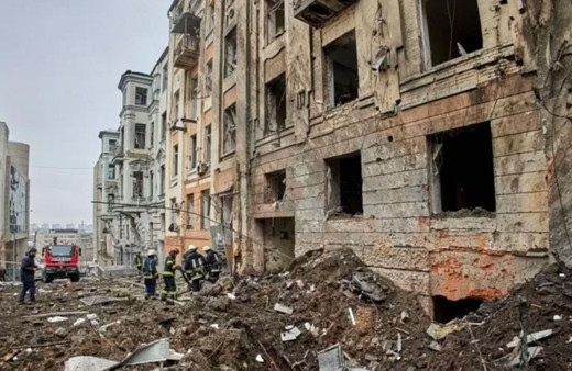 Ocak ayı sonundan bu yana gerçekleştirilen en büyük Rus saldırısı