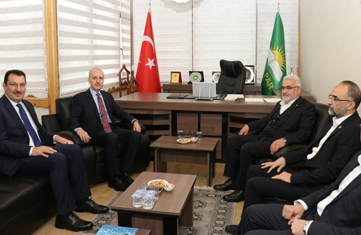 AK Parti HÜDA PAR'ı ziyaret etti! HÜDA PAR, Cumhur İttifakına katılıyor iddiası