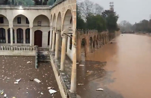 Şanlıurfa'da sel Balıklıgöl'ü de bastı! Balıklıgöl'ün son hali içler acısı...