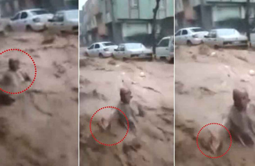 Şanlıurfa'da tepki çeken olay! Video çekmeye devam etti, sela kapılan adam ise...