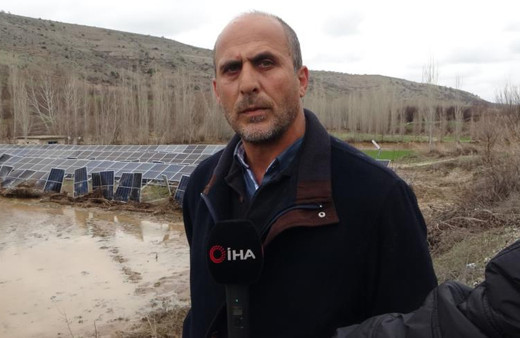 Selin vurduğu milyonluk güneş panelleri kağıt gibi dağıldı