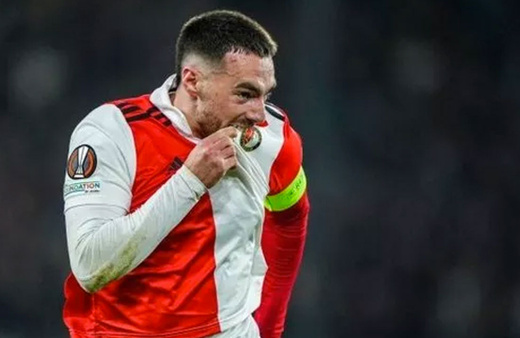 Milli futbolcu Orkun Kökçü maçın yıldızı oldu Feyenoord 7 gol attı