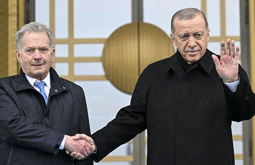 Finlandiya Cumhurbaşkanı Niinistö Cumhurbaşkanı Erdoğan ile görüştü
