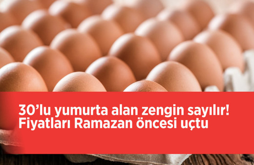 Ne gezeni ne çiftliği yumurta fiyatları cüzdan yakıyor 15'li 30'lu fiyatlar vay halimize dedirtti