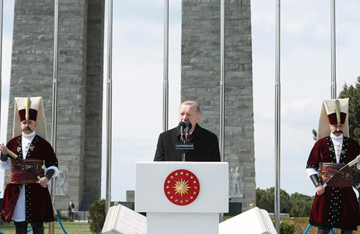 Cumhurbaşkanı Erdoğan Çanakkale'de! "Türkiye küllerinden yeniden doğacak kapasiteye sahiptir"