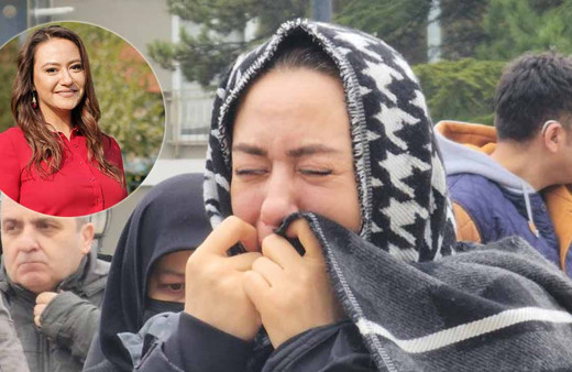 Ünlü sunucu Ezgi Sertel kahroldu cenaze töreninde tabuta sarılıp feryat etti: "Canım babam..."