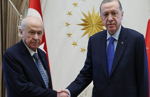 Cumhurbaşkanı Erdoğan, Devlet Bahçeli ile görüşüyor