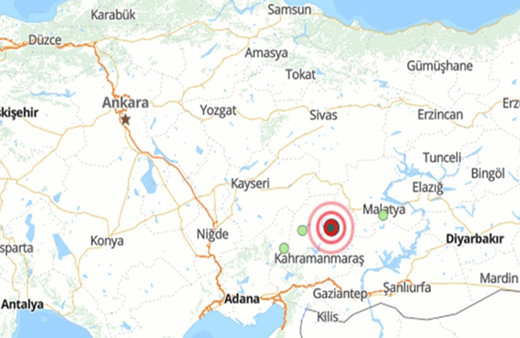 Kahramanmaraş'ta panik yaratan deprem! AFAD son depremin şiddetini açıkladı