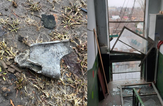 Rusya’da Ukrayna'ya ait İHA düştü, patlama meydana geldi! 2 kişi yaralandı