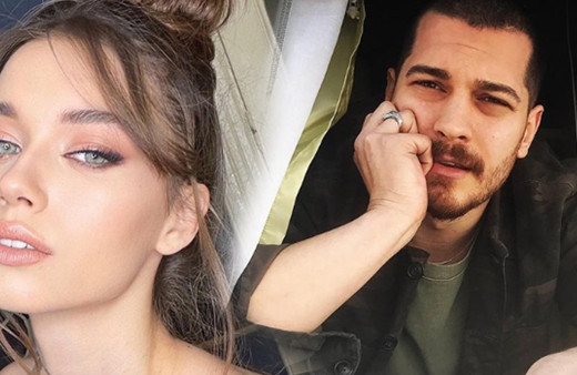 Bir dizi aşkı daha gerçek oldu deniyor! Afra Saraçoğlu ile Çağatay Ulusoy aşk mı yaşıyor?