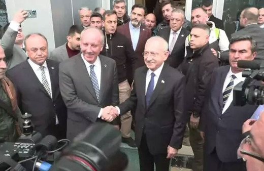 Kılıçdaroğlu-İnce görüşmesi sona erdi! İnce adaylıktan çekilmiyor